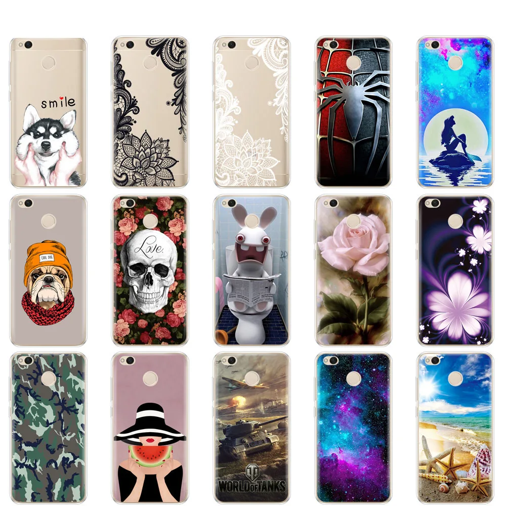 غطاء من السيليكون ل Xiaomi Redmi 4X السيليكون لطيف جراب هاتف شاومي Redmi 4X برو حالات ل Xiaomi Redmi 4X الهاتف شل جديد