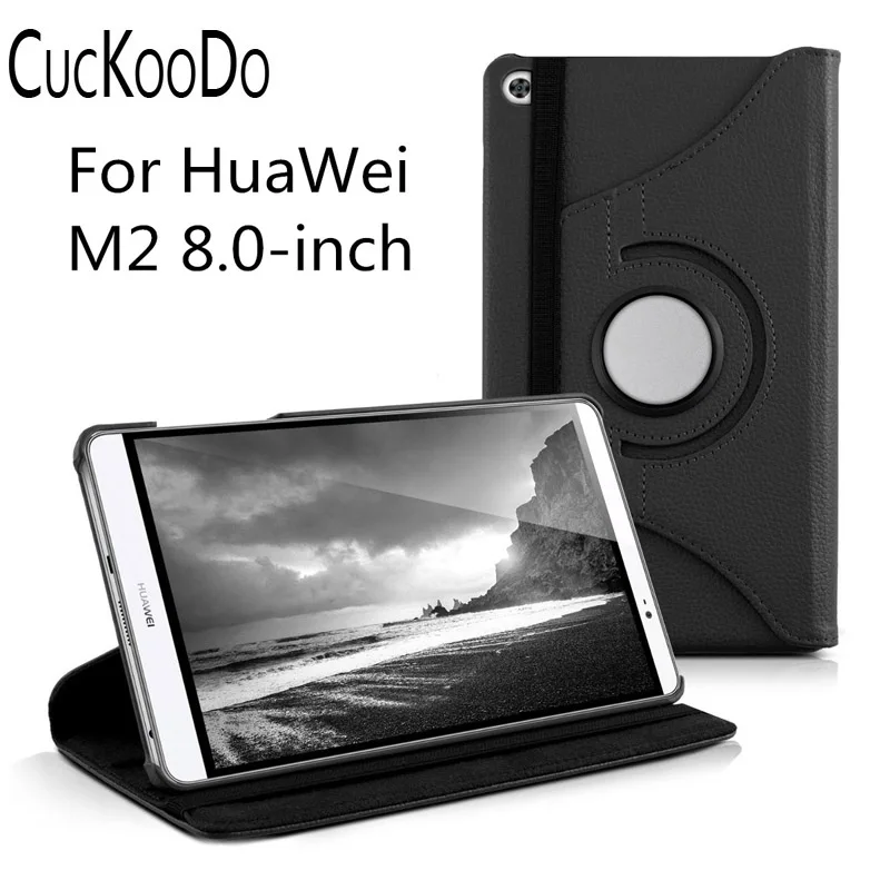 US $625.00 CucKooDo 200Pcs 360 premium SYNTHETIC LEATHER CASE for Huawei MediaPad M2 80 inch 801w803L with convenient stand function