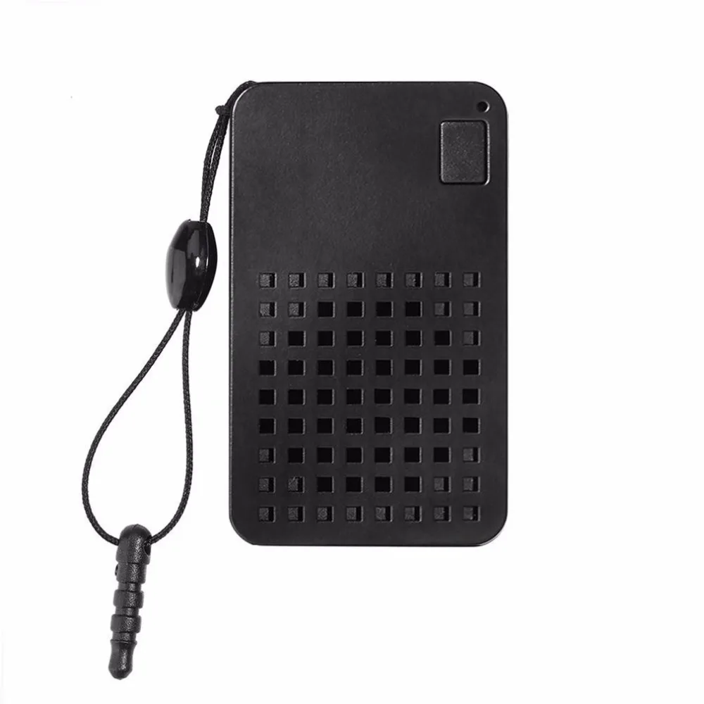 

Ultra Thin Mini Portable Self-Timer Stereo Music Efficient Stable Anti-Lost Bluetooth Speaker With Clip Design Bluetooth Speaker