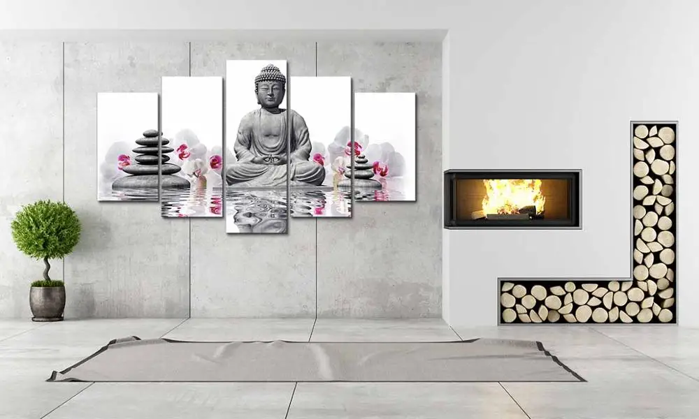 orchid flower buddha
