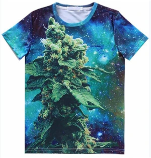 color as the picture PLstar Cosmos Новая модная футболка trippy яркие Trix Rabbit psychedelic 3D печать Crewneck футболки Мужская Женская футболка Топы - Цвет: color as the picture
