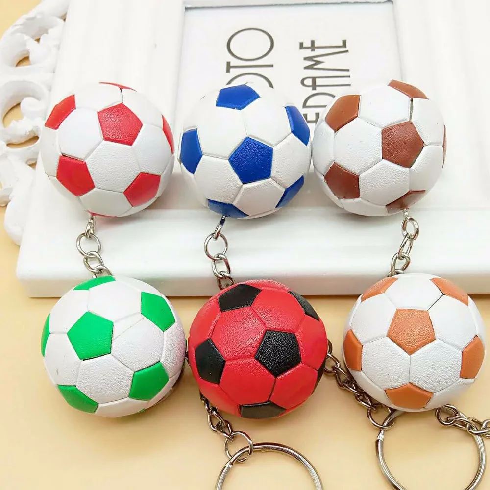 2018 Russia World Cup Football Soccer Keychains Sport Ball Key Ring