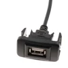 Easy Install Safety USB Cable 1 Port In Socket Car Electronics Accessories for TOYOTA HILUX VIGO 2004-2012 ► Photo 3/6