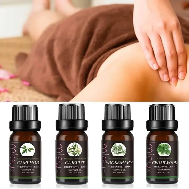100 Natural Aromatherapy Massage Pure Essential Oil Orange Eucalyptus