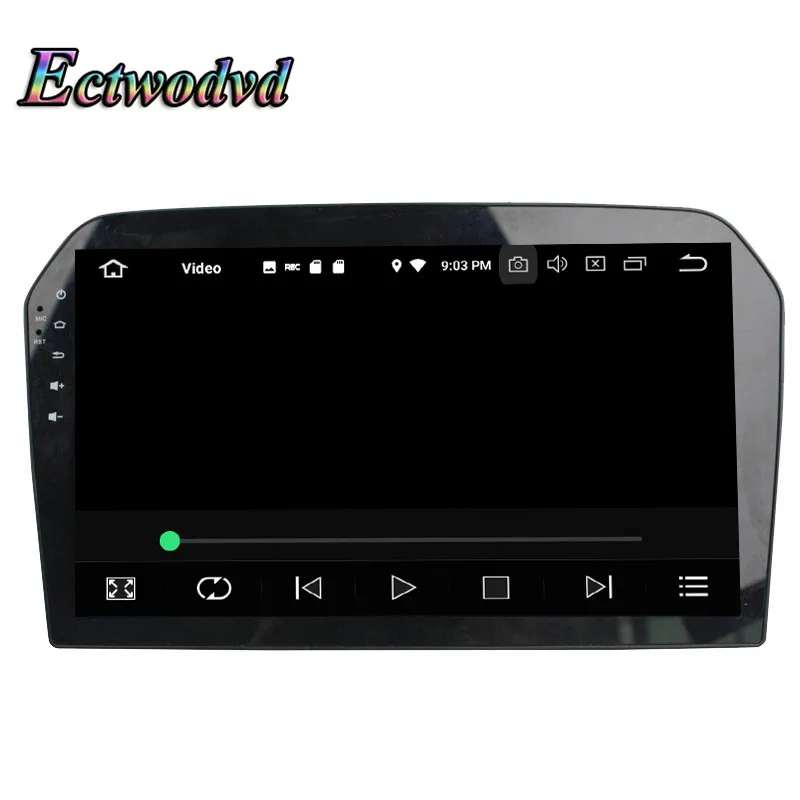 Top Ectwodvd Octa Core 4G RAM 64G ROM Android 9.0 Car Multimedia DVD Player GPS HeadUnit for VW Jetta 2012 2013 2014 2015 8