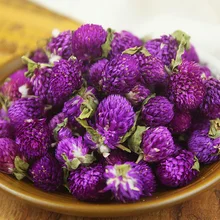 Фиолетовый Gomphrena globosa бутоны естественным образом высушенный цветок, прессованные цветы DIY День рождения/Рождество/офис украшения аксессуары 20 шт
