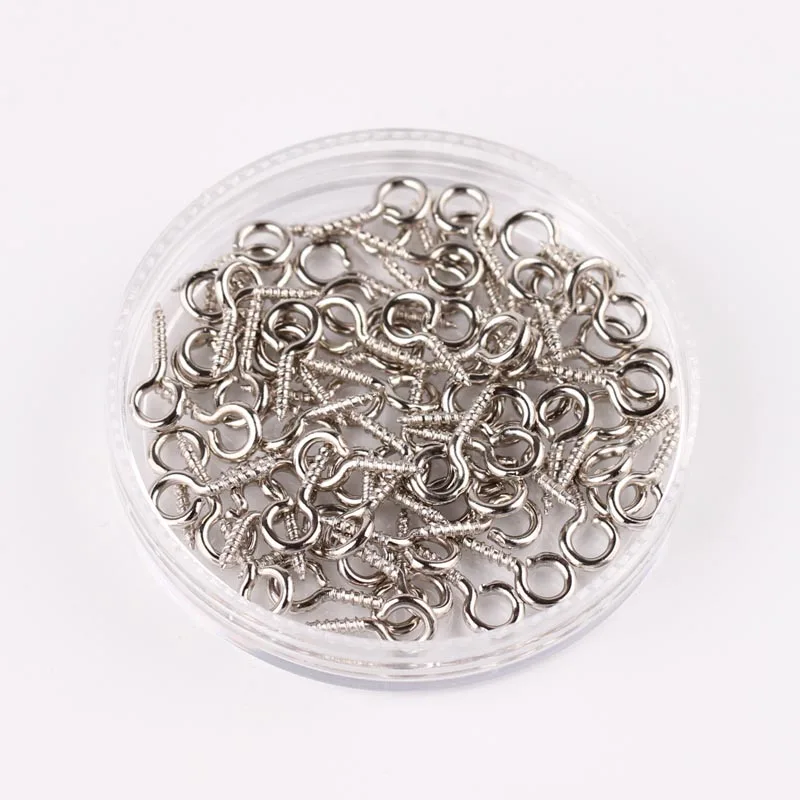 Sheep Eyes Nail of Beaded pendant Jewelry Accessories Gift Wholesale Complete specifications of Four colors pack of 200/100pcs Jewelry Findings