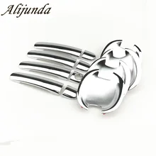 Alijunda For VW Polo 2002-2015 Polo Sedan Chrome Exterior Door Handle Covers Chromium Accessories Stickers Car Styling