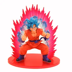 Аниме Фигурка героя Dragon ball игрушки Супер Saiyan синий бог Сон Гоку солнце Укун игрушки куклы кукольный дети игрушки автомобилей стол украшения