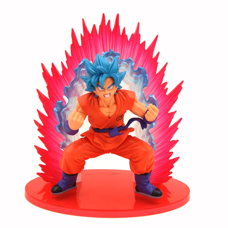 Anime Action Figure Dragon Ball Toys Super Saiyan Blue God Son Goku Sun