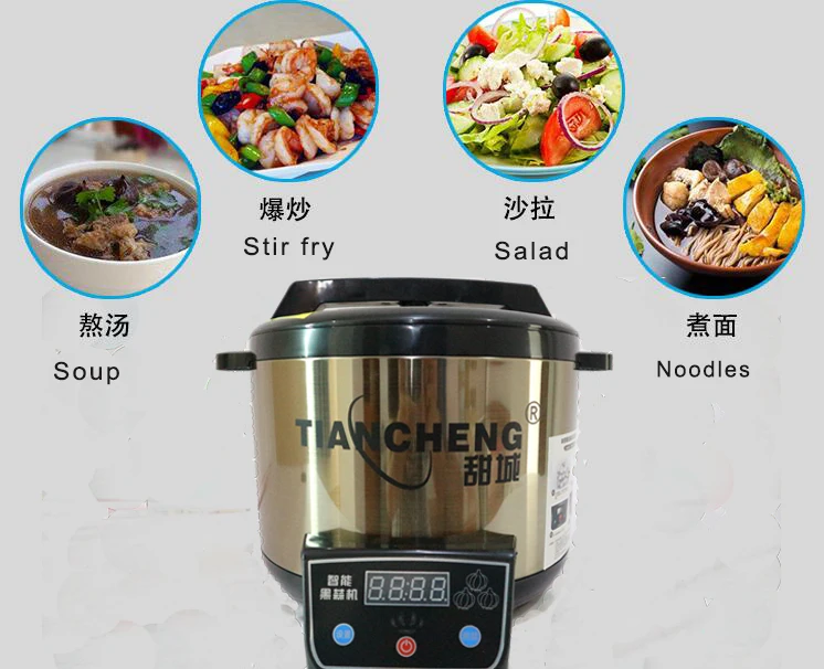 

90W 5L Automatic Black garlic fermenter household DIY pot maker 220V black garlic fermenting machine