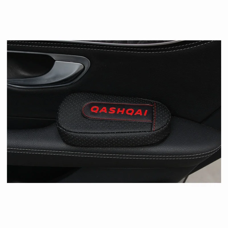 Мягкая и удобная подушка для поддержки ног, Автомобильный Дверной рычаг для Nissan Qashqai