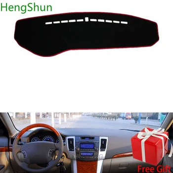 

For HYUNDAI sonata NF NFC 2009 Dashboard Cover Sun Shade Non-slip Dash Mat Carpet Car Stickers Interior Accessories