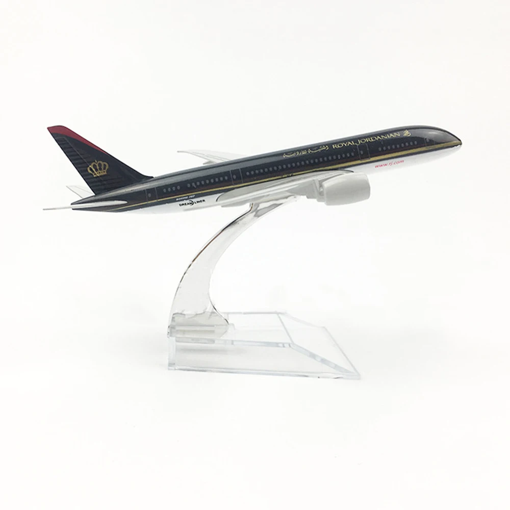 1/400 весы самолет Boeing 787 Royal Jordanian 16 см сплав B787 модель игрушечные лошадки для детей подарок коллекции