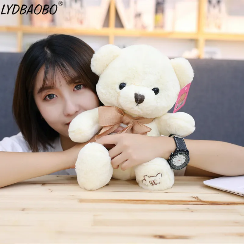 LYDBAOBO 1 шт. 20 см Kawaii плюшевый мишка плюшевая кукла милый Мишка игрушка с животными