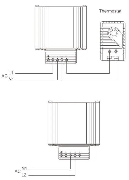 HGM050-800W Высокое качество Новые 800 Вт промышленный ptc тепловентилятор/компактный дизайн электрический элемент