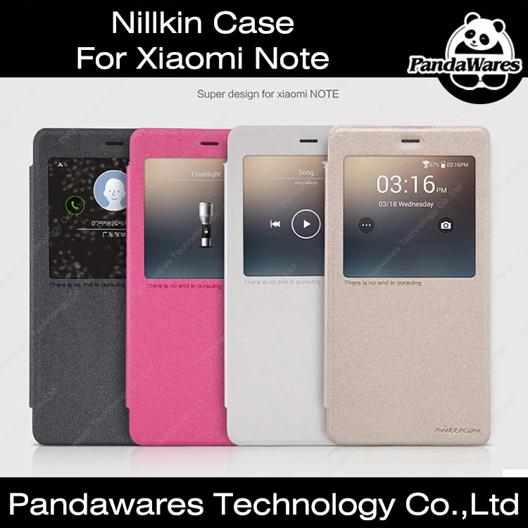 Original Nillkin Sparkle Series Wallet Leather Case Flip Cover mobile Phone Protective Xiaomi Note Mi MiNote Pro |