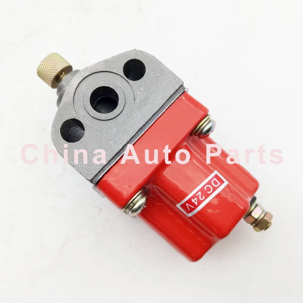 Fuel Shut Off Solenoid 3018453 Replace For 3018453 CUMINS NT855 Engine 24Vsolenoid 24vsolenoid