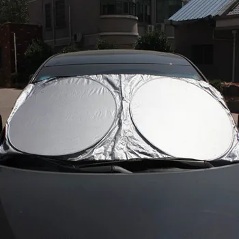 

Auto Visor Windshield Block Cover Car Window Sun Shade Sunshade Front Rear Window UV Protection Shield Film Reflective