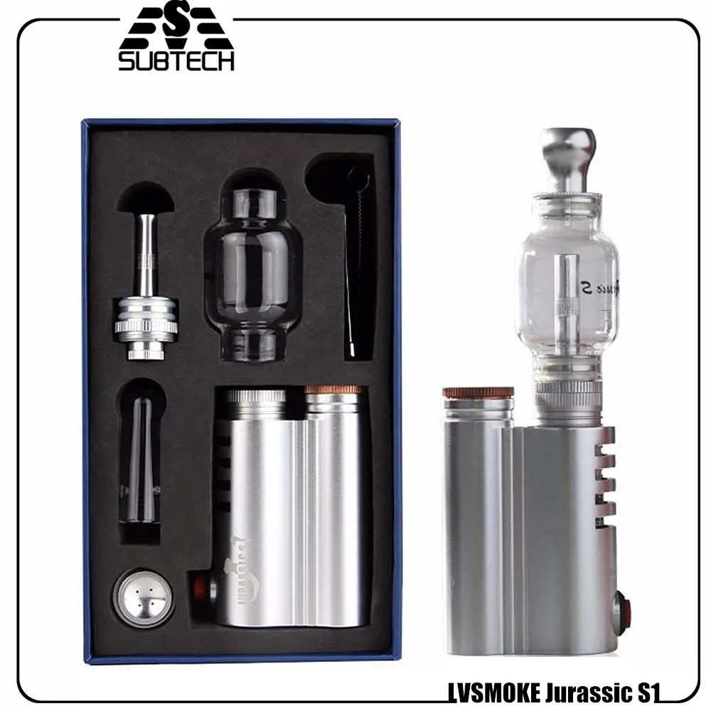 Original LVSMOKE JURASSIC S1 chamber vaporizer nice water pipe unique