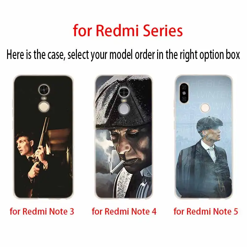 Чехол Peaky Blinders для Xiaomi Redmi Note 9 8 7 6 5 pro чехол 9a 8a 7a 6a 5a 8t y3|Бамперы| |
