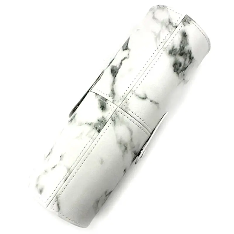 

Marble Pattern Portable Makeup Brush Holder Cosmetics Make Up Cup Storage Organizer Case