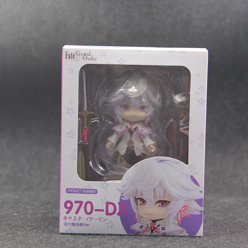 970 Fate Grand Order FGO аниме Merlin Fate Stay Night Fate Zero Q clay ПВХ Фигурки игрушки Аниме Фигурки игрушки nendoroid