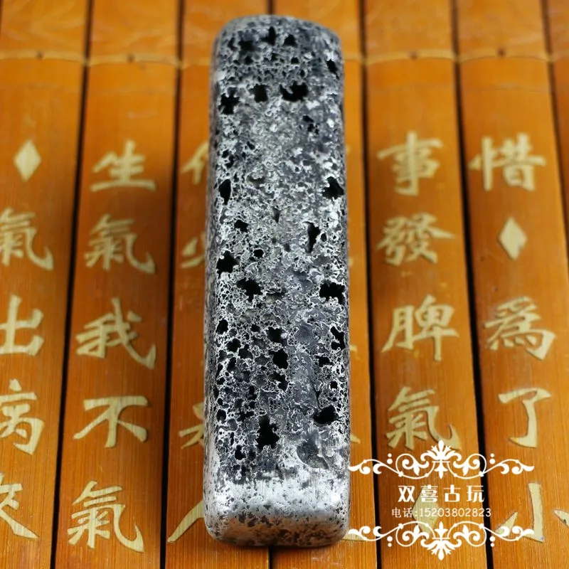 Династия Мин в древнем Китае прямоугольных кусочков серебряного слитка