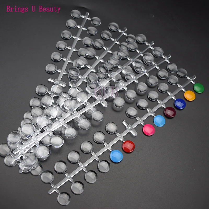 Puntas de uñas redondas naturales de 120 puntas con la tabla de colores de la parte posterior plana UV/Gel/esmalte para el Color de la pantalla herramientas de Arte para uñas Puntas de uñas redondas naturales de 120 puntas con la tabla de colores de la parte posterior plana UV/Gel/esmalte para el Color de la pantalla herramientas de Arte para uñas