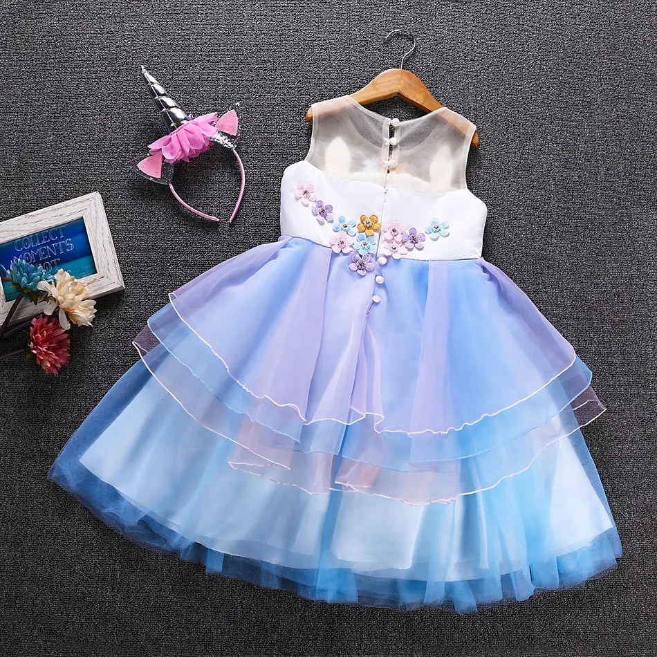 Blue Unicorn Dress (3)