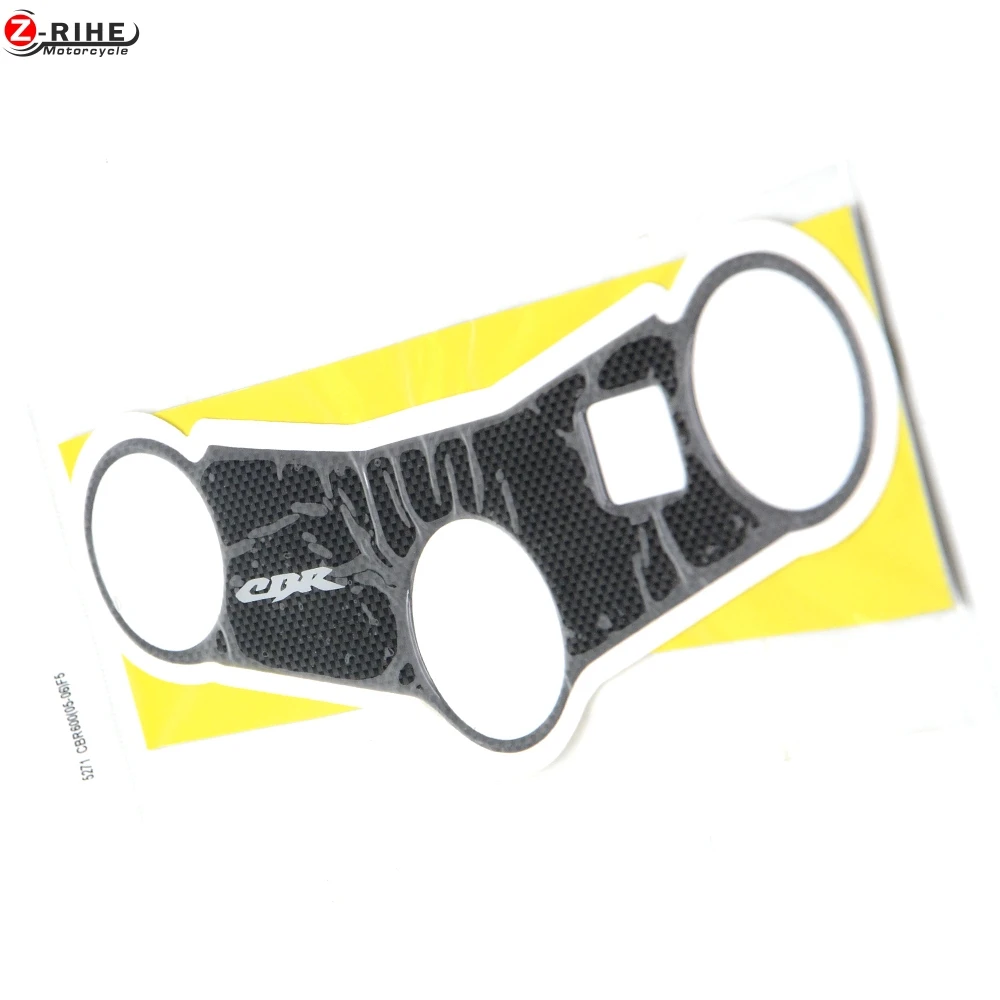 Motorcycle Oil Tank Fuel Gas Protection Plate Fork Sticker Badge Decal