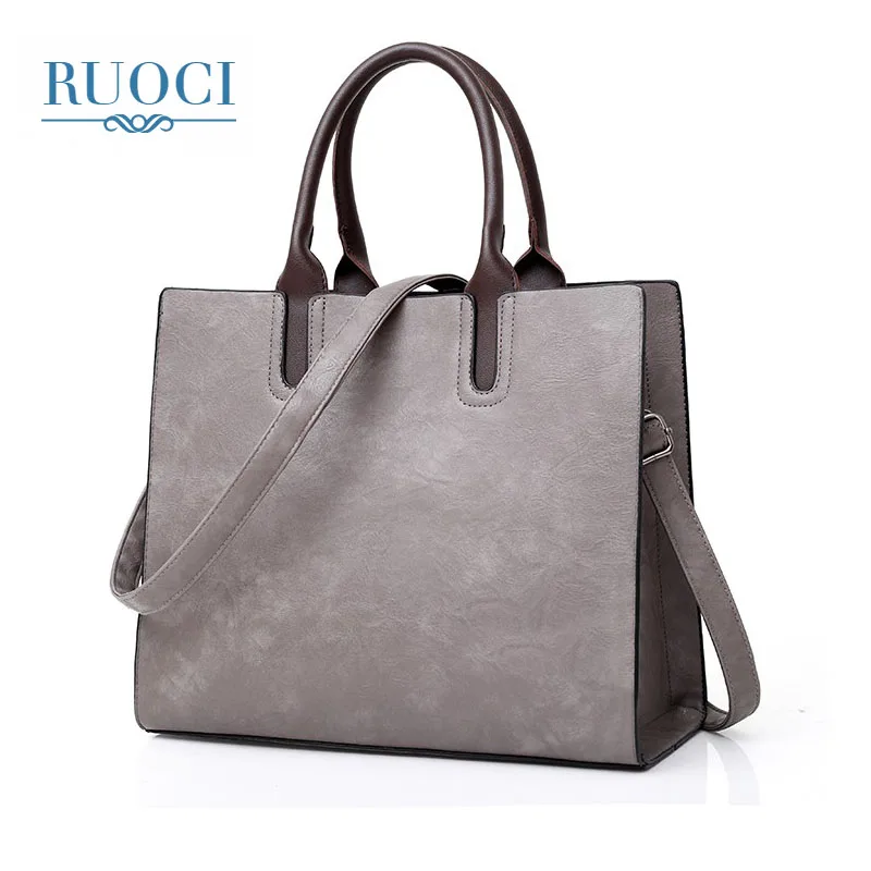 RUOCI бренд Винтаж Crossbody сумки для Для женщин Сумочка Роскошные масла Воск