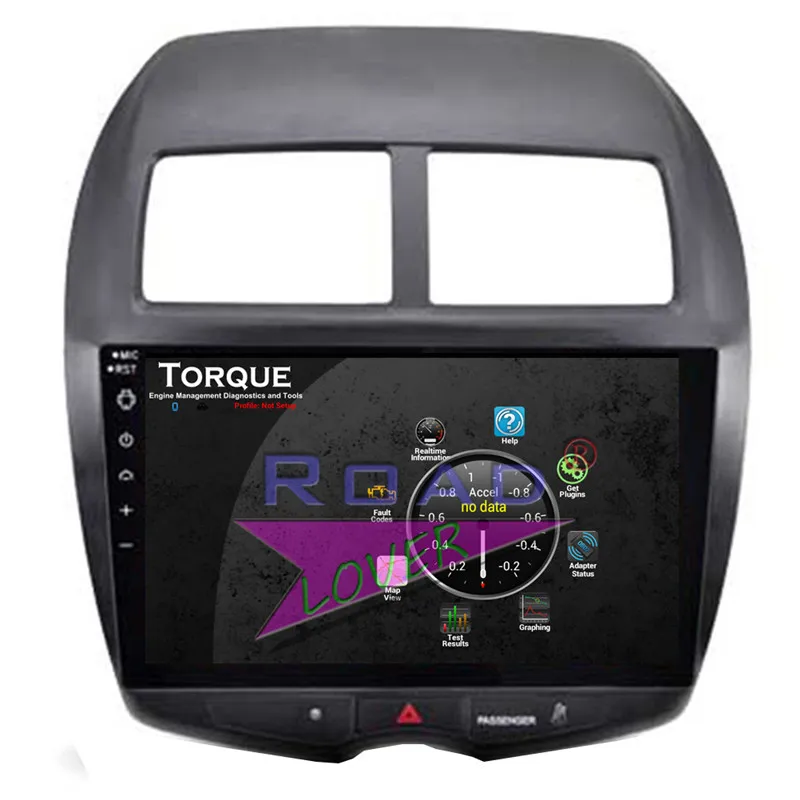Roadlover Android 7 1 автомобильный головное устройство плеер радио для Mitsubishi ASX 2011 Стерео