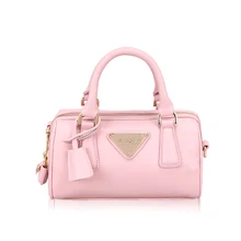 Fashion Boston Bag Trendy Barrel Shaped Women font b Handbag b font Stylish Designer PU Leather