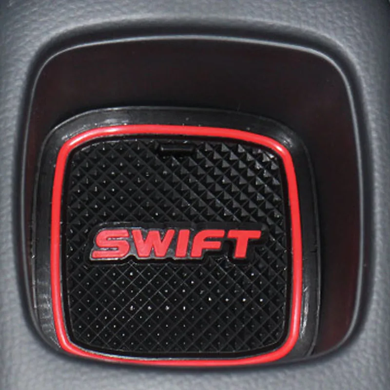 Слот для ворот для Suzuki Swift Межкомнатная дверная Накладка/чашка пылезащитные Коврики Для Воды Coaster нескользящий дверной паз коврик