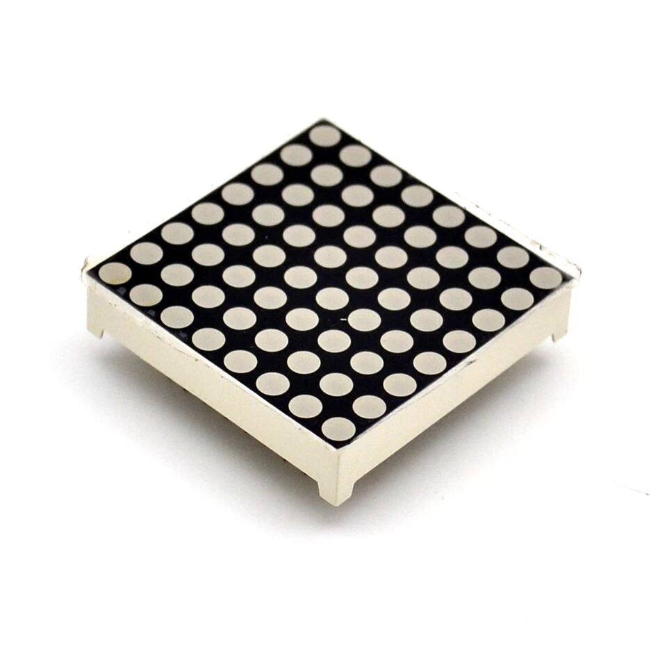

100pcs 8x8 8*8 Mini Dot Matrix LED Display Red Common Anode Common Cathod Digital Tube 16-pin 20mmx20mm 1.9mm DIY Electronic Kit