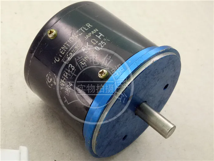 

[VK] Used Sakae S46HP-3 5K 200R 3 laps Multi turn wirewound potentiometer switch