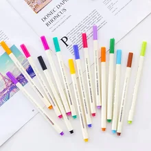 0,38 мм фломастер голову чрезвычайно тонкой Цвет ручка для эскизов край рисунок водостойкая ручка граффити DIY Справочник дневник