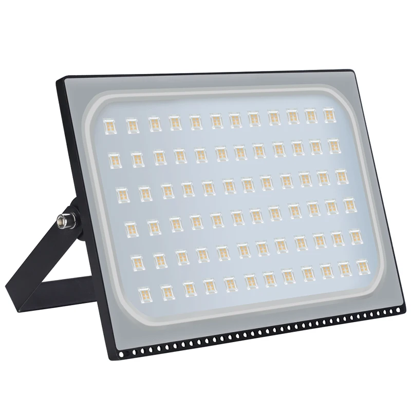 outside flood lights 1PCS Ultra thin LED Flood Light 500W LED Floodlight 220V 110V 500 watts LED Spotlight Outdoor Lighting IP65 Waterproof drop ship 50 watt led flood light