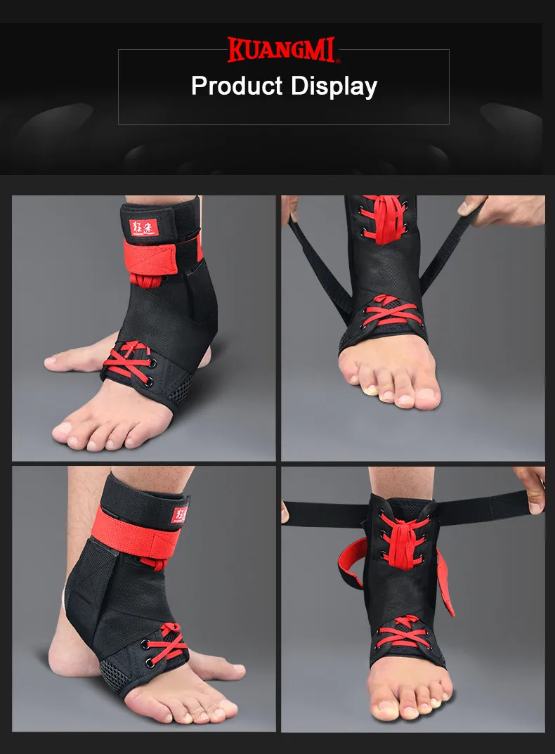 esportes pé estabilizador ajustável tornozelo sockstraps protetor