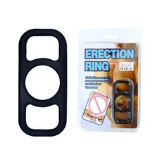 Baile Silicone Elastic Time Delay Penis Cock Rings Penis Erection Aid Ring for Men Male Sex