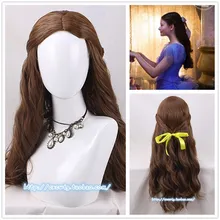 Женский парик для косплея Клара «Щелкунчик и четыре мира», волнистые коричневые длинные волосы, парик, костюмы