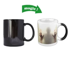 The Walking Dead Becher Veränderbare Farbe Kaffee Mug Wärme Offenbaren Empfindliche Morphing Tee Tasse Geschenke für Weihnachten Neujahr Geschenk