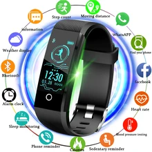 BANGWEI Sport Watch Men IP67 Waterproof Fitness Smart Watch Blood Pressure Heart Rate Monitor Pedometer Information Reminder