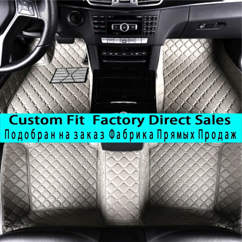 

SUNNYFOX Special car floor mats for Mazda 3/6/2 MX-5 CX-5 all weather waterproof car-styling leather Anti-slip carpet liners