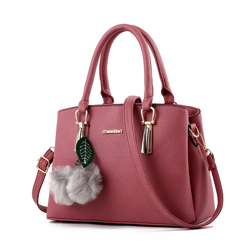 2018 бренд Для женщин Сумки Pom мяч орнамент Курьерские сумки дамы Bolsa Feminina