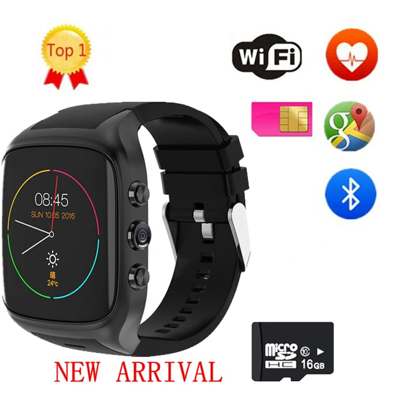 2018X4X02 3G Wi-Fi X01S Android телефон Smartwatch Bluetooth Smart Watch 1 3 ГГц двухъядерный IP67 gps Часы Cam RAM 512m