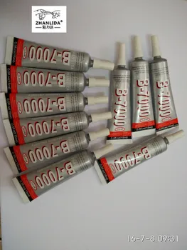 

ZHANLIDA 10PCS 15ML Multi purpose adhesive B7000 DIY Tool cellphone samsung iPhone LCD Touch Screen middle Frame housing Glue