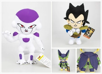 

Dragon Ball Z Figure Plush Toys Vegeta,Cell,Frieza Figures Soft Stuffed Plush Dolls Free Shipping