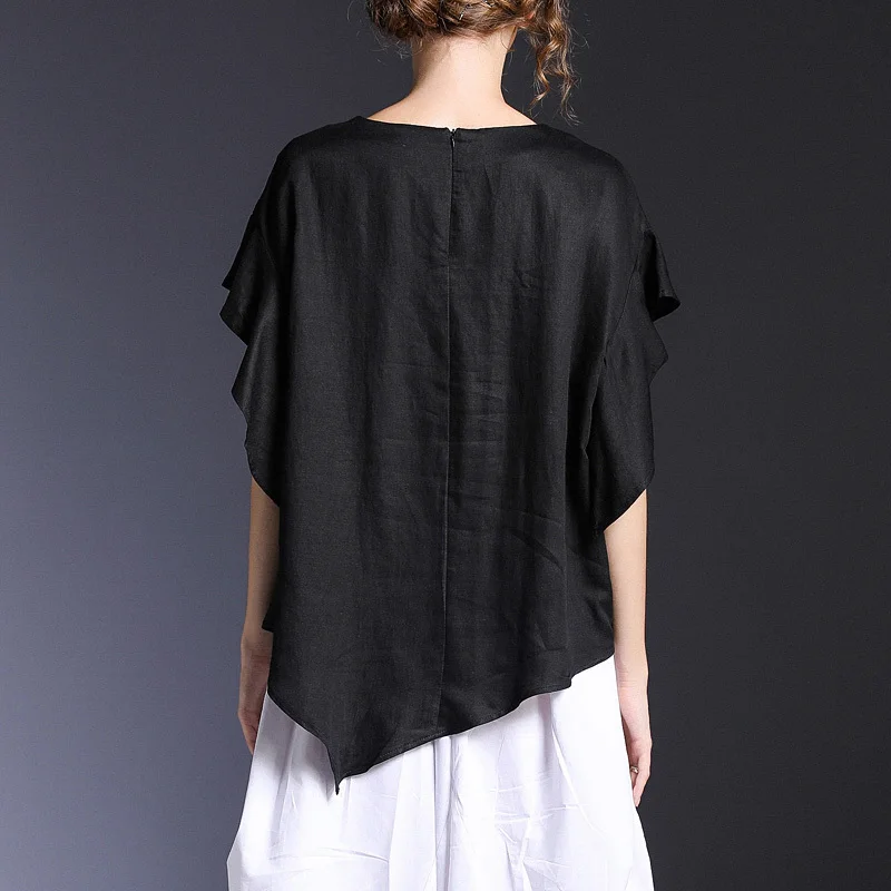 [EAM] 2020 New Spring Summer Round Neck Short
